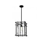 Quoizel Lighting DPN1512MBK 1 Light Matte Black 100W Daphne Mini Pendant