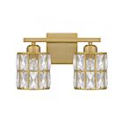 Quoizel Lighting GIB8613AB 2 Lights Aged Brass 200W Gibson Bath Light