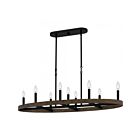 Quoizel Lighting Hendrix HDR842MBK Matte Black 540W Island Light
