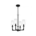Quoizel Lighting Hough HOG5018K 4-Lights 460W Mystic Black Chandelier