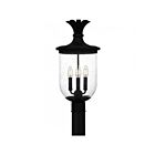 Quoizel Lighting HVN9010EK 3 Lights Earth Black 180W Havana Post Light