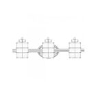 Quoizel Lighting Hazlett HZT8623C 3-Lights Polished Chrome 300W Vanity Light