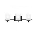 Quoizel Lighting Kolt KLT8903MBK 3-Lights Matte Black 300W Vanity Light