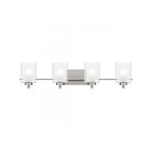 Quoizel Lighting KLT8904BN Kolt 4-Lights 400W Brushed Nickel Vanity Light