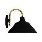 Quoizel Lighting LSH8411MBK 1 Light Matte Black 100W Longshore Outdoor Lantern