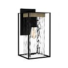 Quoizel Lighting LWD8408MBK Longwood 1-Light 100W Matte Black Outdoor Lantern