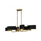 Quoizel Lighting Madden MAD641AB Aged Brass 600W Island Light