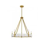 Quoizel Lighting MOL5027BRG Molly 5-Lights 300W Brushed Gold Chandelier
