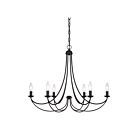Quoizel Lighting Mirren MRN5006IB 6 Lights Imperial Bronze 360W Chandelier