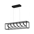 Quoizel Lighting Amaranth PCARN132MBK 36W Matte Black LED Island Chandelier