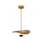 Quoizel Lighting PCAZR2818MBK Azure LED Matte Black Pendant