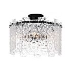 Quoizel Lighting PCCAS1716MBK 4 Lights Matte Black 240W Caspian Semi Flush Mount