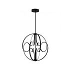 Quoizel Lighting PCCLR2824MBK Matte Black Clairon Pendant