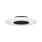 Quoizel Lighting PCRWL1614MBK Matte Black Rockwell Flush Mount