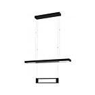 Quoizel Lighting Sylvanus PCSYL138MBK 40W Matte Black LED Island Chandelier