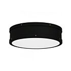 Quoizel Lighting QF5224MBK Matte Black Ahoy Flush Mount