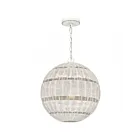 Quoizel Lighting Quoizel QP5571AWH 1-Light 100W Antique White Pendant