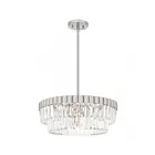 Quoizel Lighting QP6742BN Starlight 4-Lights 60W Brushed Nickel Pendant