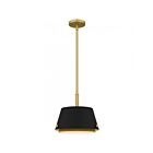 Quoizel Lighting QPP6163MBK 1 Light Matte Black 100W Scarlett Mini Pendant