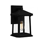 Quoizel Lighting SAT8407MBK Satterfield 1-Light 100W Matte Black Outdoor Lantern