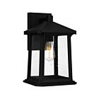 Quoizel Lighting SAT8409MBK Satterfield 1-Light 100W Matte Black Outdoor Lantern