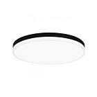 Quoizel Lighting WLN1620MBKW Weldin 35W Matte Black White Flush Mount