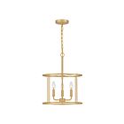 Quoizel Lighting ABR2814AB 3 Lights Aged Brass 180W Abner Pendant