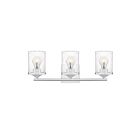 Quoizel Lighting ABR8621C 3 Lights Polished Chrome 300W Abner Bath Light