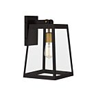 Quoizel Lighting AMBL8408WT 1 Light Western Bronze 100W Amberly Grove Wall Lantern