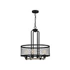 Quoizel Lighting BEO2821DO 4 Lights Distressed Iron 400W Benton Pendant