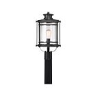 Quoizel Lighting BKR9010K 1 Light Mystic Black 60W Booker Outdoor Lantern
