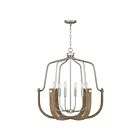 Quoizel Lighting CIS5028AN 6 Lights Antique Nickel 360W Challis Chandelier
