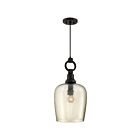Quoizel Lighting CKKD1512WT 1 Light Western Bronze 150W Kendrick Mini Pendant