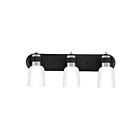 Quoizel Lighting CRD8624BN 3 Lights Brushed Nickel 300W Conrad Bath Light