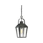 Quoizel Lighting CRG1910MB 1 Light Mottled Black 150W Carriage Outdoor Lantern