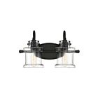 Quoizel Lighting DNY8602EK 2 Lights Earth Black 200W Danbury Bath Light