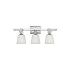 Quoizel Lighting DX8603C 3 Lights Polished Chrome 300W Deluxe Bath Light