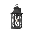 Quoizel Lighting ELB8409MB 1 Light Mottled Black 100W Ellerbee Outdoor Lantern
