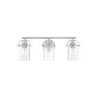 Quoizel Lighting EMR8603BN 3 Lights Brushed Nickel 300W Emerson Bath Light