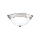 Quoizel Lighting ERW1613BN 2 Lights Brushed Nickel 80W Erwin Flush Mount