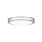 Quoizel Lighting EUC1624BN Brushed Nickel Euclid LED Semi-LED Flush Mount