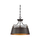 Quoizel Lighting FV2818WT 3 Lights Western Bronze 300W Fairview Pendant