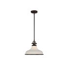 Quoizel Lighting GRT2814PN 1 Light Palladian Bronze 100W Grant Pendant