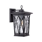 Quoizel Lighting GVR8408K 1 Light Mystic Black 100W Grover Outdoor Lantern