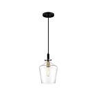 Quoizel Lighting JUN1508EK 1 Light Earth Black 100W June Mini Pendant
