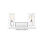 Quoizel Lighting KIR8615C 2 Lights Polished Chrome 200W Kirby Bath Light