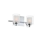 Quoizel Lighting KLT8602CLED 2 Lights Polished Chrome 8W Kolt Bath Light