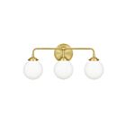 Quoizel Lighting LRY8624Y 3 Lights Satin Brass 180W Landry Bath Light