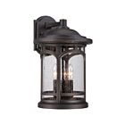 Quoizel Lighting MBH8411PN 3 Lights Palladian Bronze 180W Marblehead Outdoor Lantern