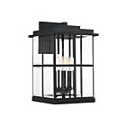 Quoizel Lighting MGN8410MBK 3 Lights Matte Black 180W Mulligan Outdoor Lantern